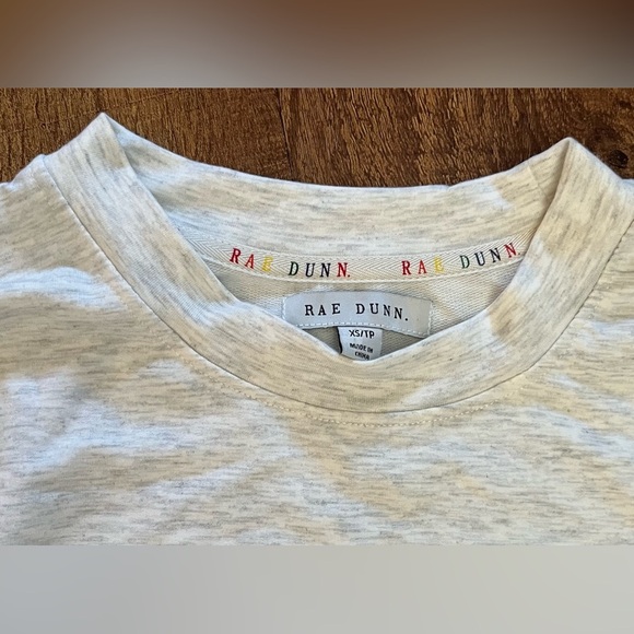 Rae Dunn Womens oversized soft LOVE!  Pullover sweater XS extra small - Picture 2 of 6